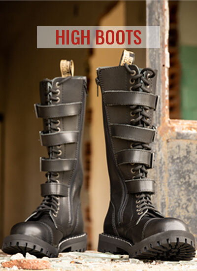 15 Eyelet 20 Eyelet STEEL Boots High boots Steel